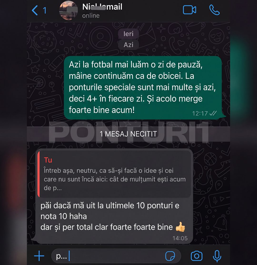 Dovadă de la clienți